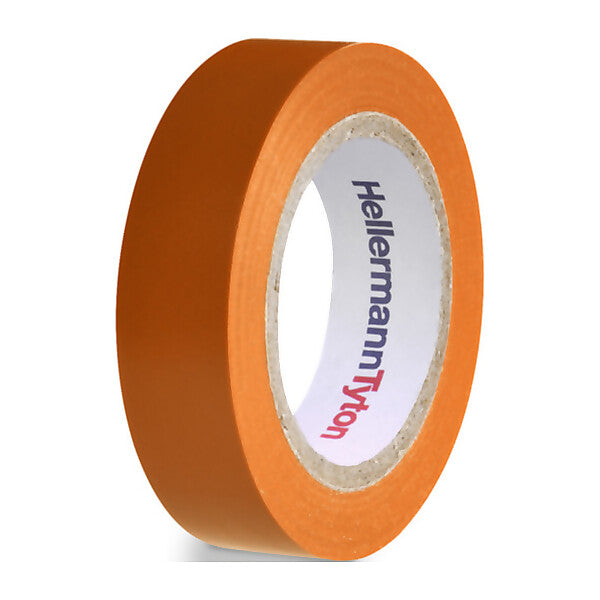 HellermannTyton PVC Isolierband orange Flex 15-OR15x10m